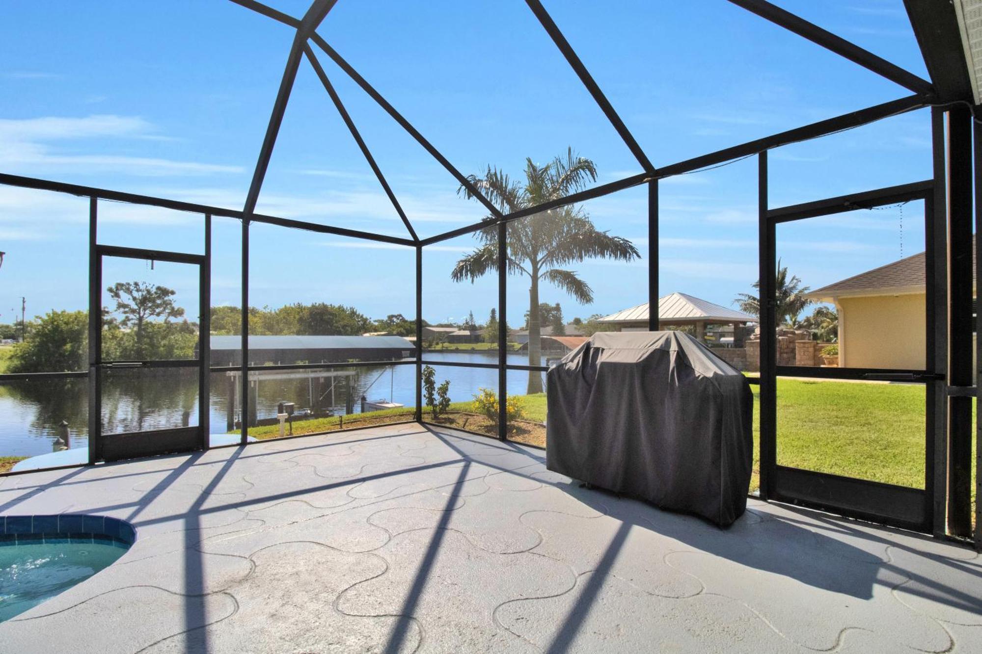 Pet Friendly Canal Front 3-Bedroom Grand Villa With Pool, Linai And Dock 夏洛特港 外观 照片