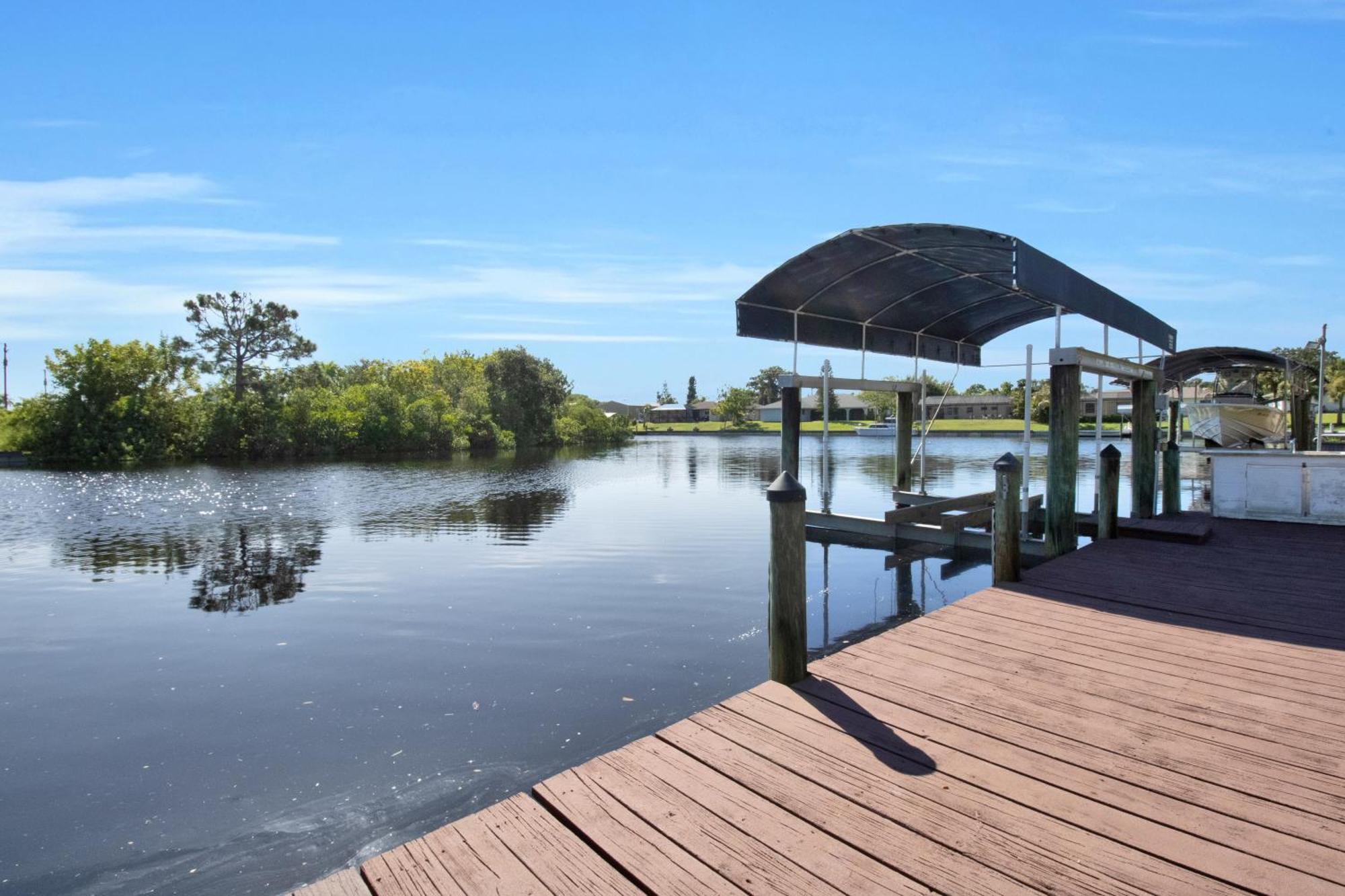 Pet Friendly Canal Front 3-Bedroom Grand Villa With Pool, Linai And Dock 夏洛特港 外观 照片